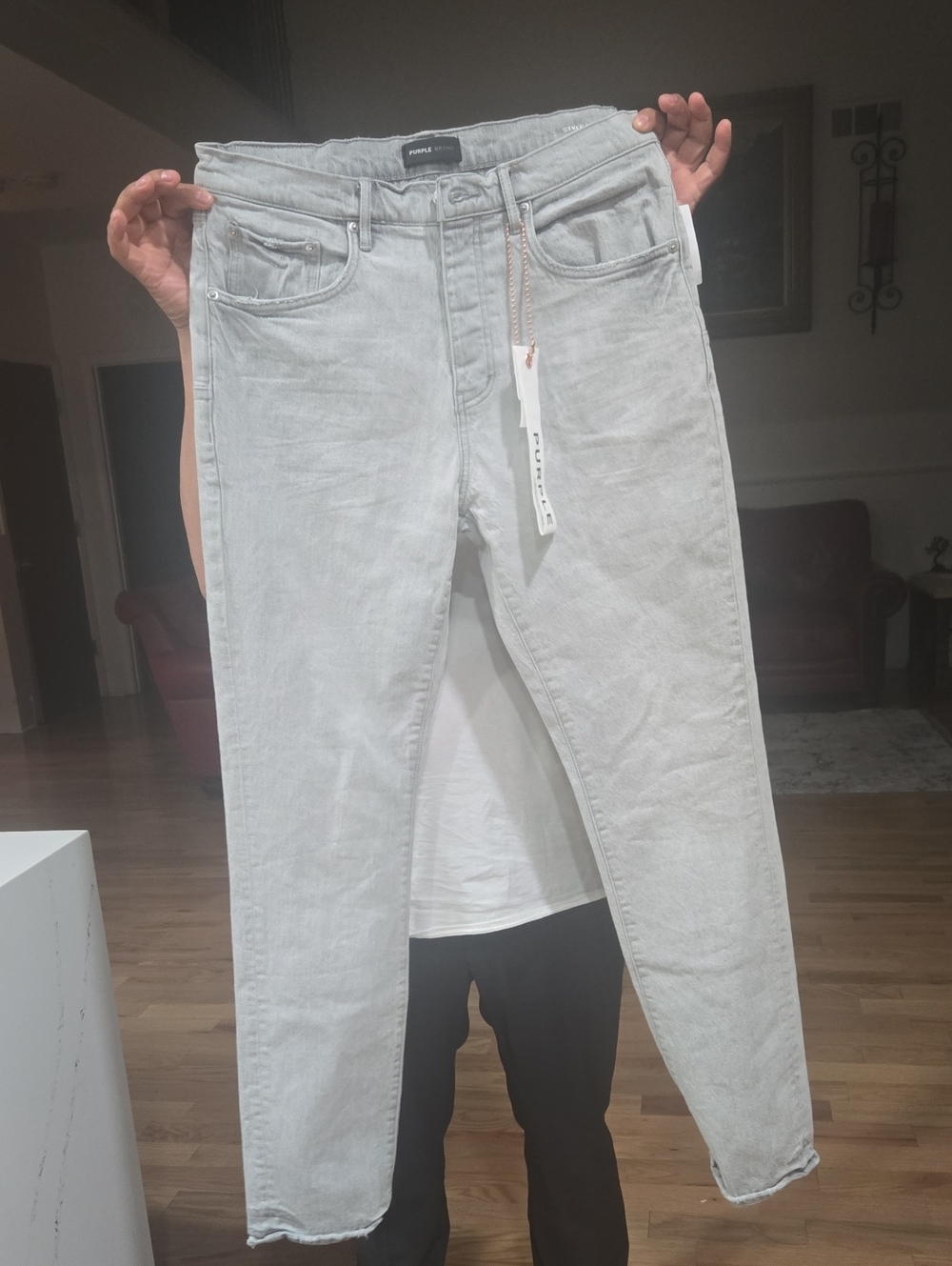 Light Gray Men’s Jeans by Topman - Slim Fit